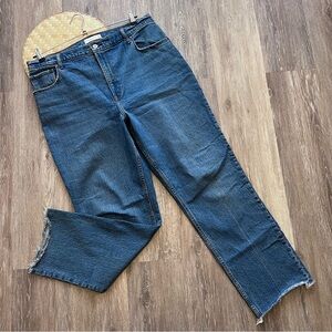 Abercrombie & fitch the 90’s straight ultra high rise